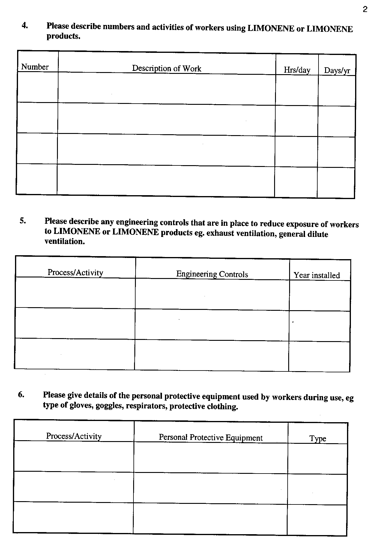 11th page survey