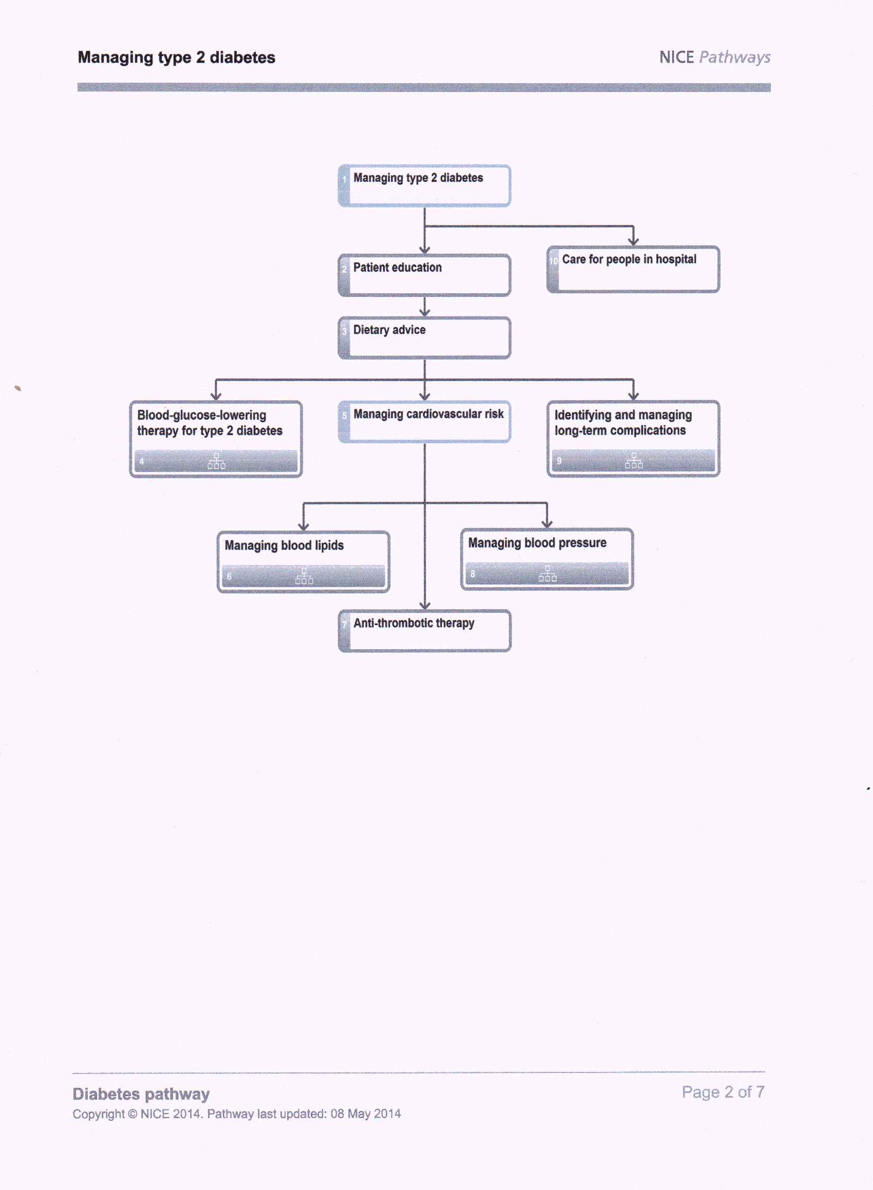 nice care pathway