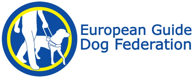 logo european guide dog federation