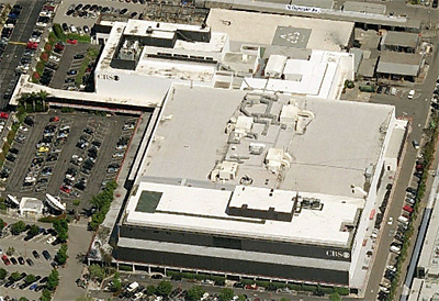 bing maps aerial of cbs television city
