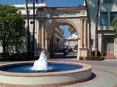 the famous bronson gate at paramount studios