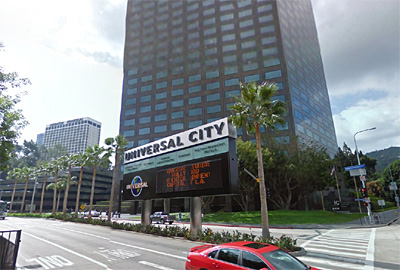 universal city sign and mca tower