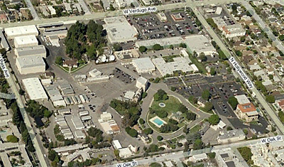 bing maps aerial of warner ranch