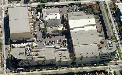bing maps aerial view of raleigh studios