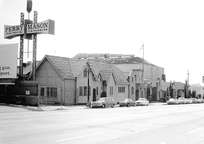 former charlie chaplin studios and paisano productions signage