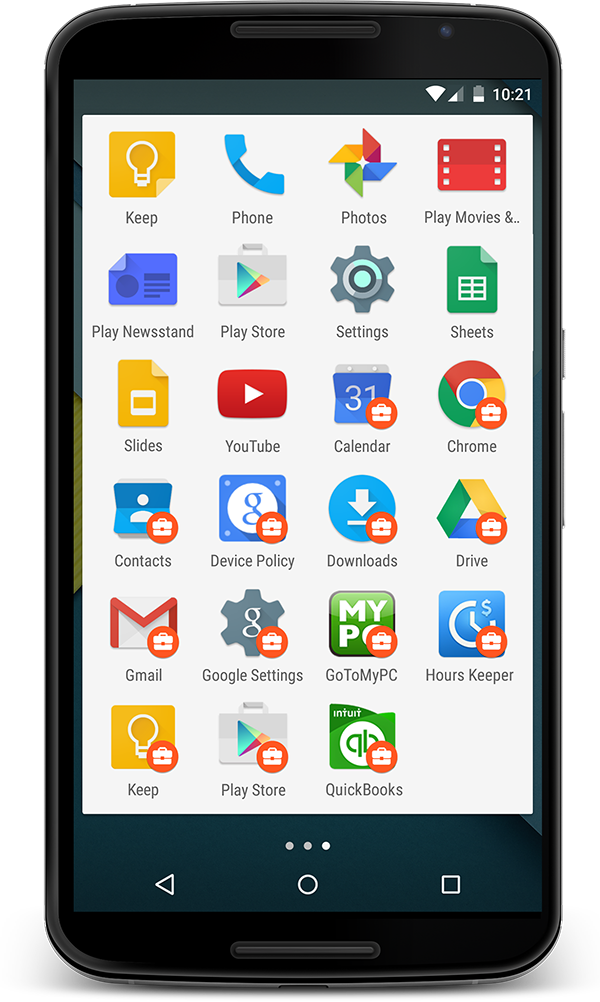 http://developer.android.com/images/android-5.0/managed_apps_launcher@2x.png