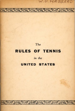 rules of tennis in the united states