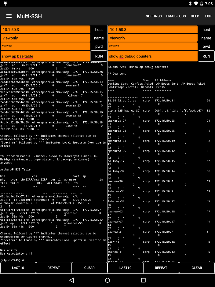 c:\users\pthornycroft\androidstudioprojects\arubautilities docs\screenshots\v101 screenshots aug15\2015-08-31_multisshtab.png