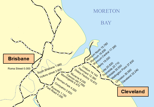 figure 4: location of cleveland