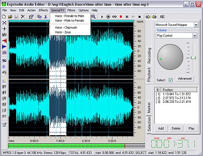 expstudio audio editor 25 free digital audio editors you should know