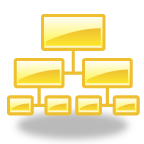 blank organizational chart