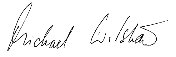 sir michael wilshaw signature