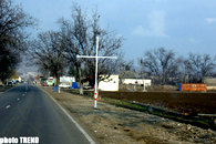 number of crosses increases in georgian villages populated by azerbaijanis