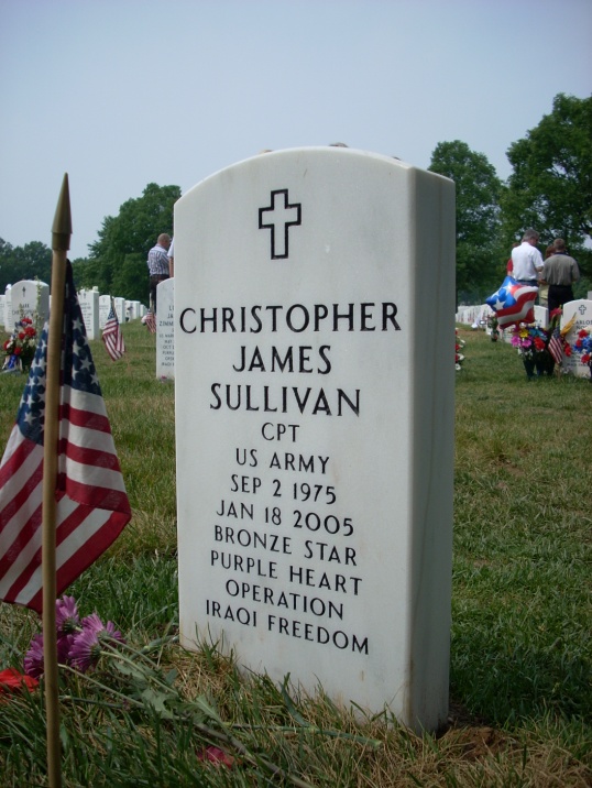 cj sullivan gravesite photo