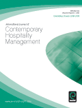 journal cover: international journal of contemporary hospitality management