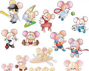 sporty-mouse-cartoon-vector