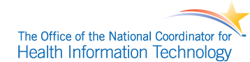 office of the national coordinator for health information technology logo and link to the office of the national coordinator for health information technology website