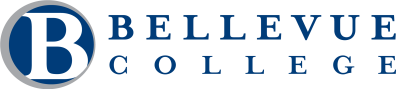 bellevue college logo and link to the bellevue college website