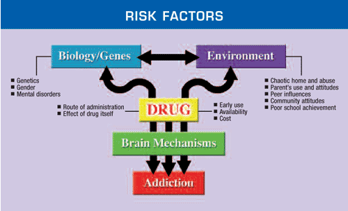 risk factors flow chart