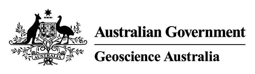 australian government: geoscience australia logo.