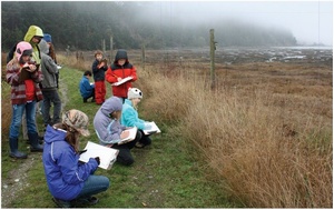 students engaged through port susan estuary project 