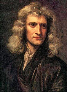 portrait of man in black with shoulder-length, wavy brown hair, a large sharp nose, and a distracted gaze