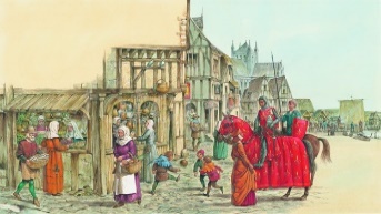 http://gb.fotolibra.com/images/previews/79749-middle-ages-street-scene-illustration.jpeg