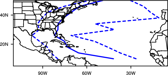 fig 2f largerareatrajectories_since1900throughwest_category2normalratio