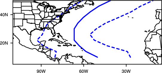 fig 2b largerareatrajectories_since1900througheast_category1normalratio