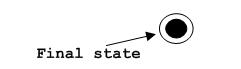 final state notation