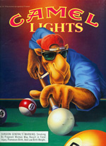 print ad for camel lights