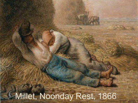 two people sleeping in a field