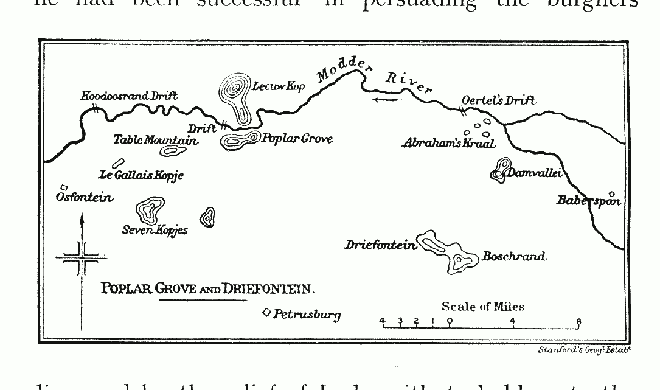 poplar grove and driefontein