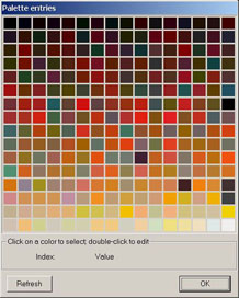 figure 7 shows the palette from the washington mall carrier file after the map file was hidden.