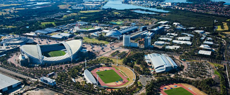 sydney olympic park - aerial 