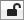 this is the encryption option\'s icon. this is the icon that depicts that this option is currently not enabled. 