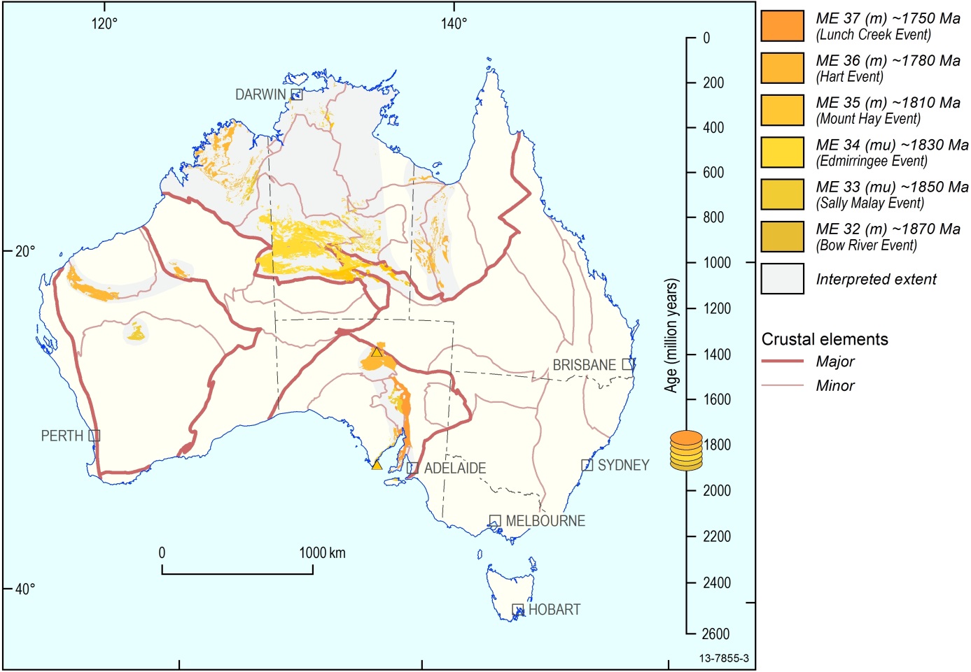 due to the complexity of this document and the niche scientific target audience, no alternative description has been provided. please email geoscience australia at clientservices@ga.gov.au for an alternative description.