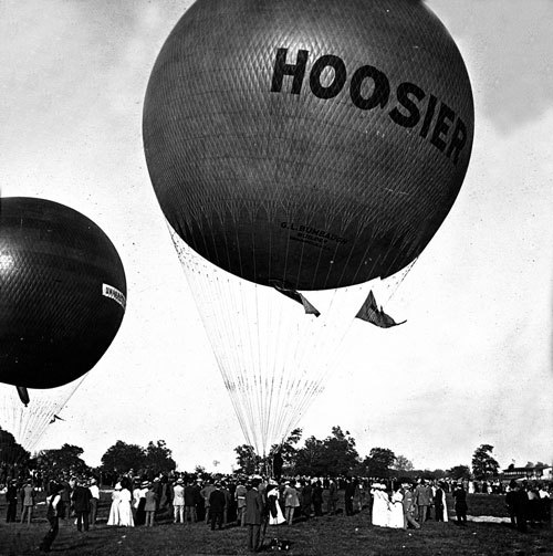 i 5 8 1909 baloon races history of the indianapolis 500 part one