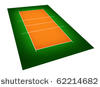 stock photo : illustration of volleyball court.