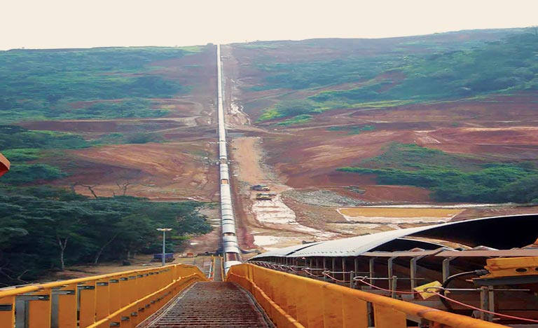 in april, shandong acquired full interest in the tonkolili mine, pictured here, giving the chinese steel producer control of the project and related infrastructure. (photo: african minerals)