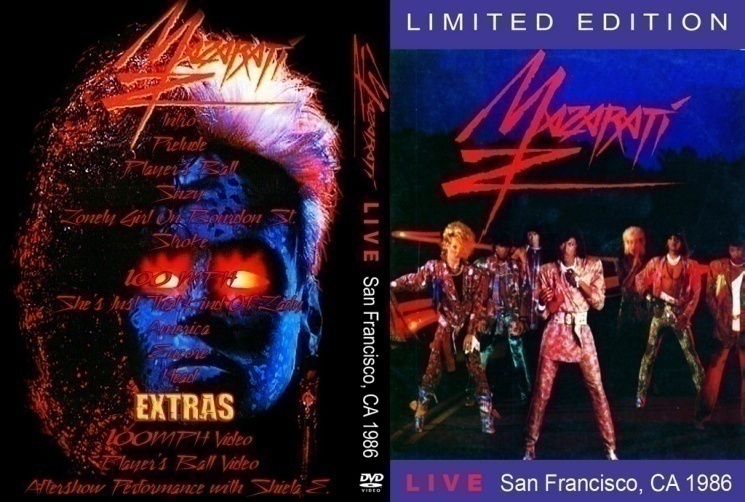 mazarati san fran dvd