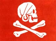 red pirate flag