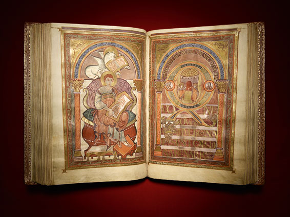 the gospel of luke, ‘harley golden gospels’, first quarter of the ninth century, in latin