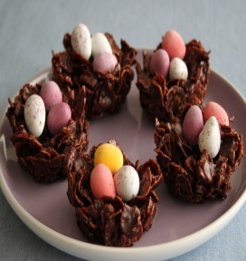 image result for easter chocolate nests