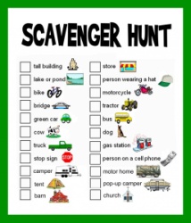 image result for scavengers hunt