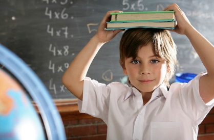 picture of second grade male student.