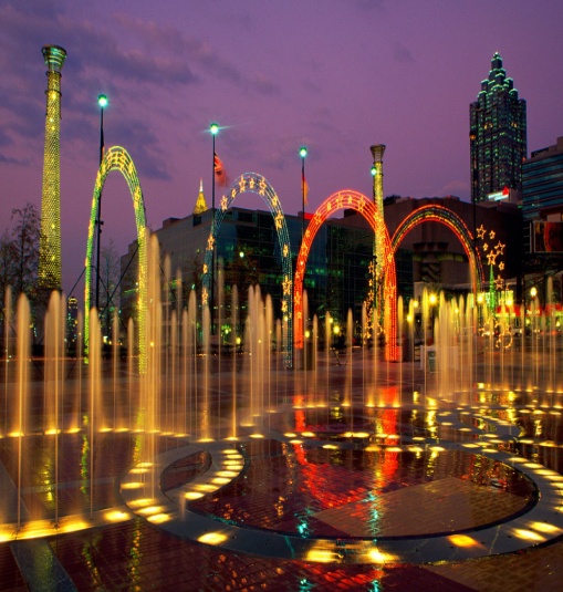 centennial olympic park, atlanta, georgia pictures 