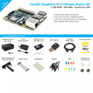 raspberry pi 2 - ultimate starter kit 