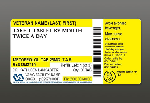 prescription label