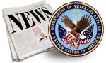 va seal and newspaper